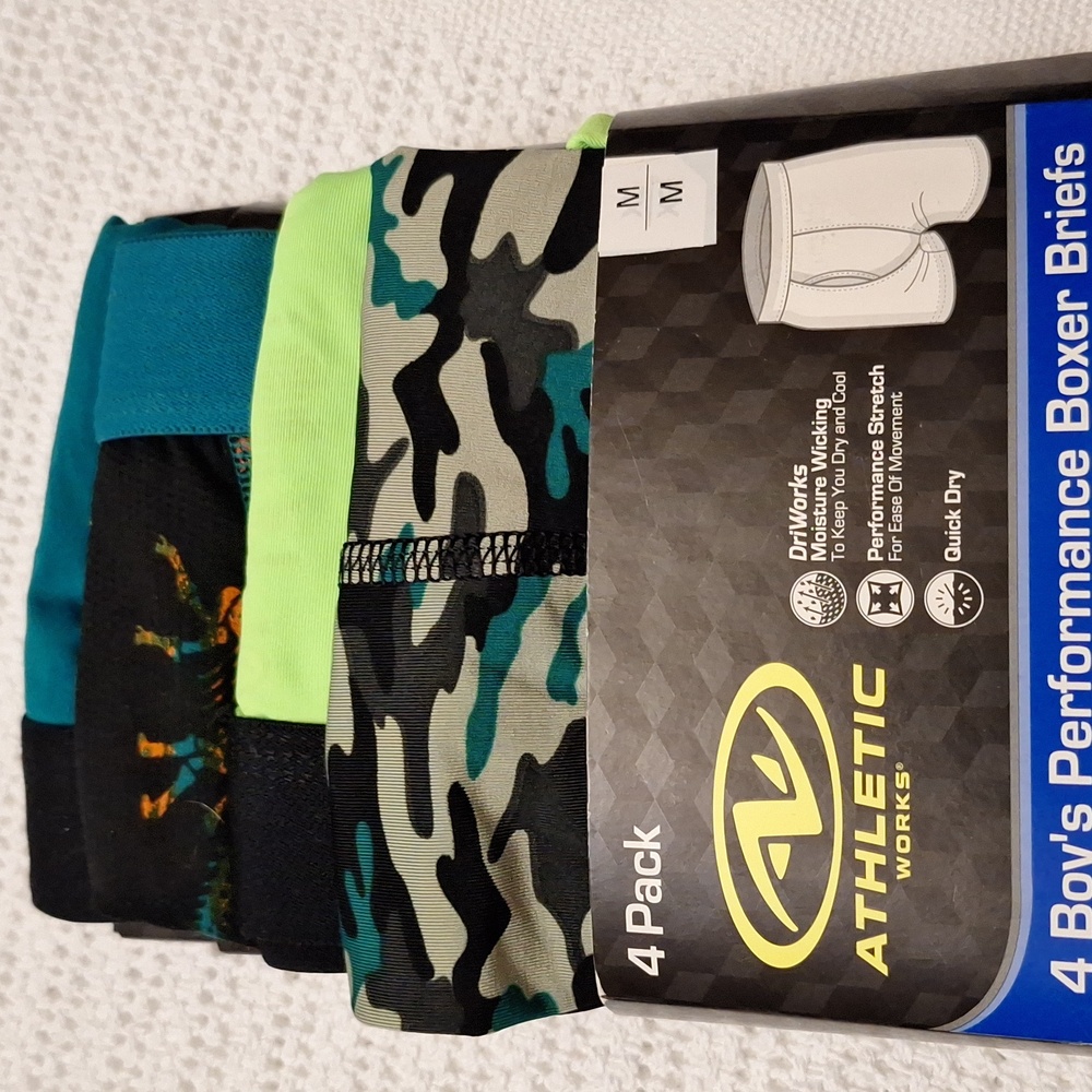 ATHLETIC WORK BOY'S BOXER SIZE M.BOYS